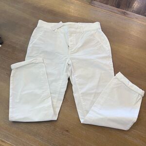 LOFT Men's White Chino Pants